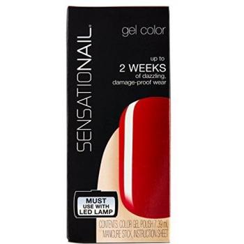 Fing'rs Sensationail Gel de Uñas Tono Scarlet Red - 7.39 ml