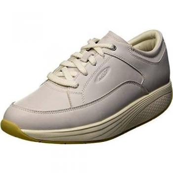 MBT Reem 6 M Lace Up, Zapatillas de Estar por casa para Hombre, Blanco
