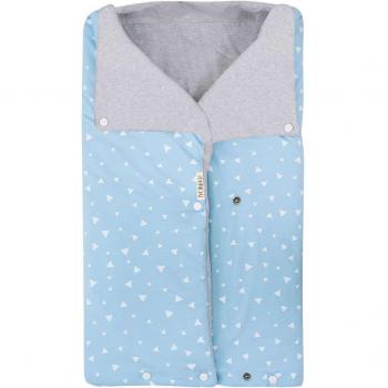 Saco universal de algodón Jyoko para capazo Blue Sparkles