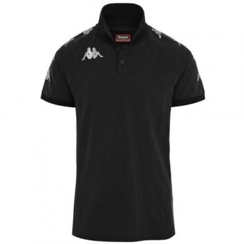 Kappa Caldes Kids Polo Shirt - Black, Age 6