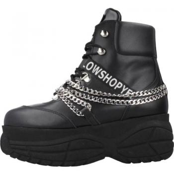 Botines de Mujer Marca Yellow Modelo Dakar, color negro
