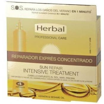 Herbal Professional Care Sun Repair UVA Filter Intensive Treatment Reparador Express Concentrado Sérum 4 x 20 ml