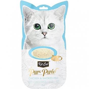 Kit Cat Purrpuree Chicken & Smoked Fish 60 Gr