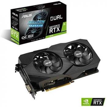 ASUS Dual GeForce RTX 2070 EVO V2 OC NVIDIA 8 GB GDDR6 Tarjeta Gráfica (Negro, GeForce RTX 2070, 8 GB, GDDR6, 256-bit,