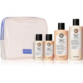 Maria Nila Head & Hair Heal Beauty Bag Set for Sensitive and Dry Scalp