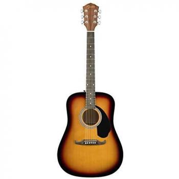 Fender FA-125 Dreadnought Acoustic Guitar with Walnut Fingerboard and Sunburst Finish