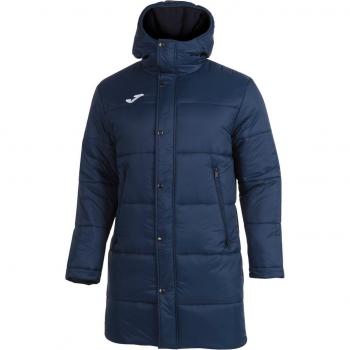 Anorak hombre Joma Islandia III marino, impermeable, transpirable, con capucha ajustable, cierre frontal con cremallera y bolsillos laterales