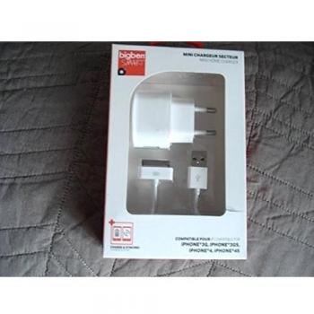 Blueway MINICSIPWBB Cargador de viaje para iPhone 3G / 3GS / 4 / 4S / iPod Touch