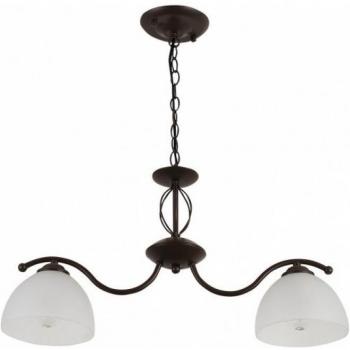 Lámpara Bonete 2xe27 Marrón Regx54x15 Cm