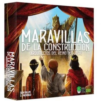 Asmodee Arquitectos del Reino del Oeste: Maravillas de la Construcción - Expansión Juego de Mesa, juego de mesa, edad recomendada 12 años