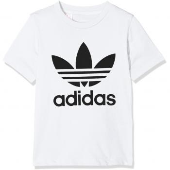 Adidas I TRF Camiseta, Unisex bebé, Blanco/Negro, 80-9/12 Meses