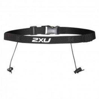 2XU Unisex Nutrition Race Belt - OSFA, Black/Black