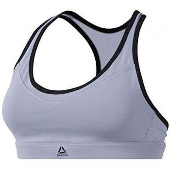 Reebok Hero Racer Bra Pad Sujetador Deportivo, Mujer, Denim Dust, S