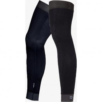 Pantorrillera de Ciclismo Thermodress Rubba Negro con Tecnología Antideslizante