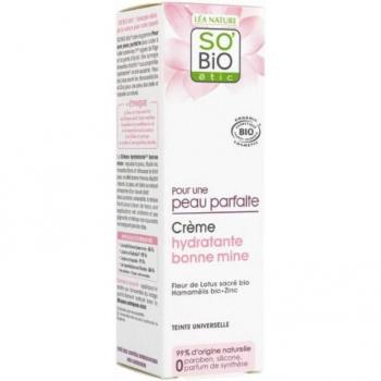 SO'BiO étic Pour une Peau Parfaite - Crema Facial Hidratante Iluminadora Eco 40ml