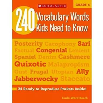 240 Vocabulary Words Kids Need To Know g5