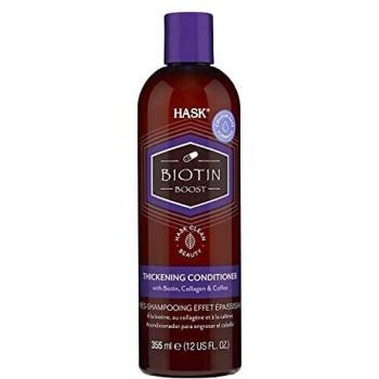 Hask Biotin Boost Thickening Conditioner 355 ml - Volumizing and Strengthening Formula for Fine Hair