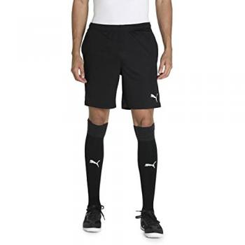Pantalones Cortos de Entrenamiento Puma Teamrise para Hombre, Color Negro, Talla XXL