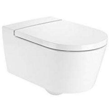 Roca A346527000 - Inodoro de porcelana suspendido rimless con salida a pared