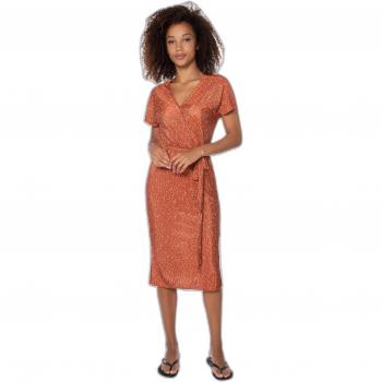 Protest Women's Short Sleeve Dress Prtbresser in Squirrel Brown, XL