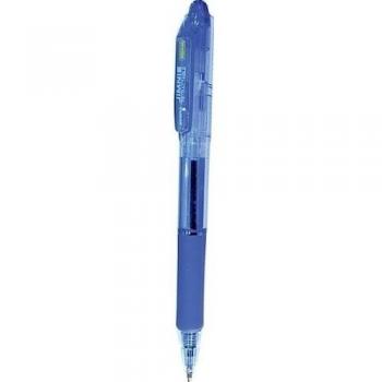 Zebra Jimnie Retractable Ball Pen Medium Blue Ref 22020 [Pack 12]