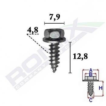 Pinza para tapicería ROMIX ROM C70336 - Herramienta de sujeción, fabricada en acero resistente, mango ergonómico para mayor comodidad, ideal para trabajos de tapicería y manualidades. Tornillo ROMIX
