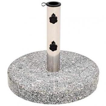 vidaXL Parasol Base Granite Round 20 kg