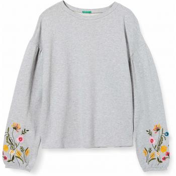 United Colors of Benetton Sweater L/s, suéter Niñas, Gris