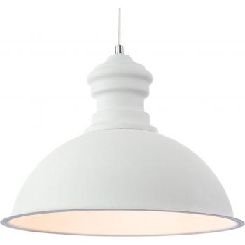 Lámpara colgante Aztec Rough blanco arena 1 bombilla E27 27cm