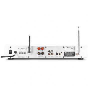 AUDIZIO 102.272 BRESCIA RECEPTOR DE INTERNET CON AMPLICADOR, DAB+ Y REPRODUCTOR CD ALUMINIO