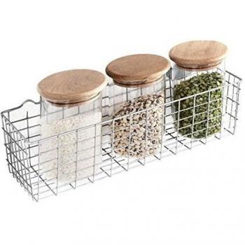 Metaltex CESTILLO Multiuso POLYTHERM 'Koala', Metal, Gris, 33 X 12 x 9 cm