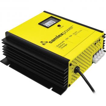 Samlex SEC-1215UL 15A Battery Charger - 12V - 3-Bank - 3-Stage with Dip Switch & Lugs