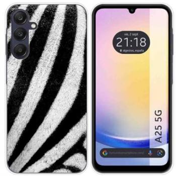 Funda de Silicona para Samsung Galaxy A25 5G con Diseño Animal 02 y Dibujos