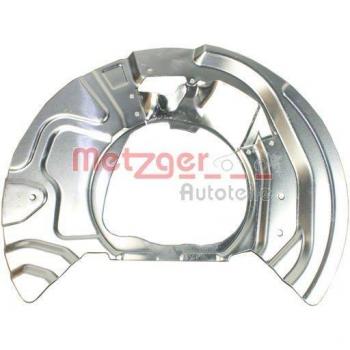 Chapa protectora contra salpicaduras, disco de freno METZGER 6115174