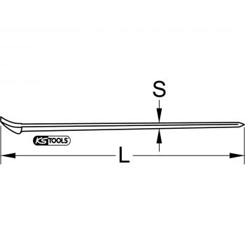 Palanca BRONZEplus 450 mm KS Tools 963.9720