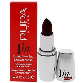 PUPA Milano yo soy puro del color del lápiz labial Shine Absoluto, Borgoña 3,5 g