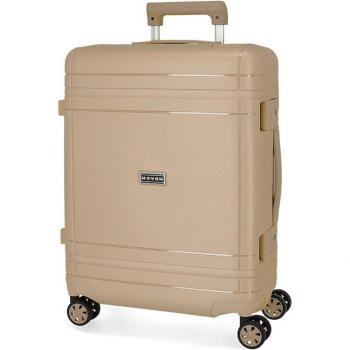 Maleta de cabina Movom Dimension rígida 55cm Champagne