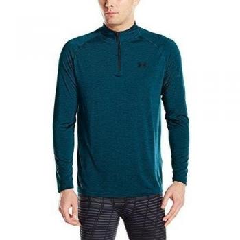 Under Armour Ua Tech 1/4 Zip - Top de manga larga para hombre, color verde