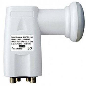 Conversor LNB Quattro Illusion Platinum