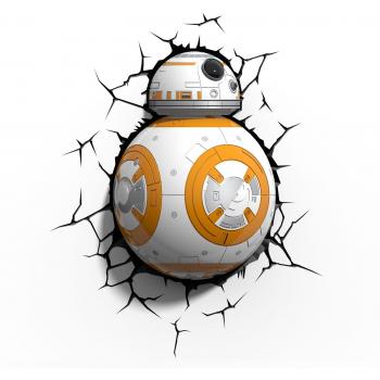 Star Wars La Guerra de Las Galaxias BB-8 3D lámpara Decorativa
