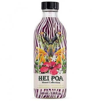 Hei Poa, Aceite corporal (Monoï Puro de Tahití, Perfume Moringa) - 100 ml.