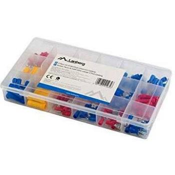 Set de 175 Terminales Eléctricos Lanberg CC01-BCC-IT175 para Cables de 1.25 a 4mm