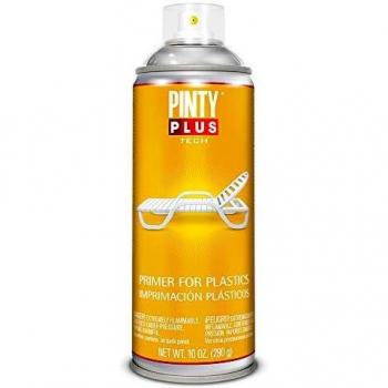 PINTYPLUS TECH 295 Imprimación plásticos Spray 520cc Transparente I199, Único, Estándar