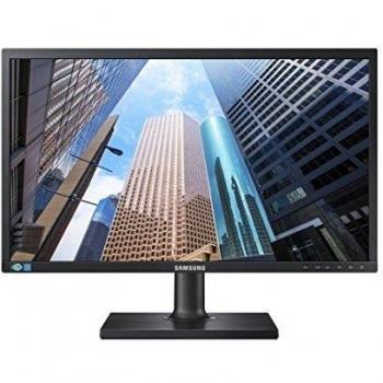 Monitor LED Samsung 24E45UFS de 24 Pulgadas, Resolución 1920x1080, Relación Aspecto 16:9, Contraste 1.000:1, Brillo 250cd/m2 con Conexiones VGA/DVI/HDMI/2xUSB y Ajuste de Altura y Pivote - Color Negro