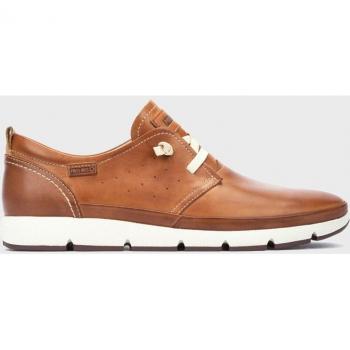 Zapatillas de piel para hombre Pikolinos Fuencarral M4A con cordones y plantilla acolchada Memory Foam