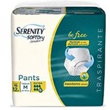 Pantalones Serenity Sensitive Extra Talla L 12 Piezas