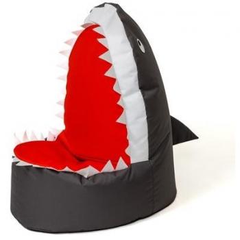Bolsa Sako Puf Shark Negro XXL 100 x 60 cm