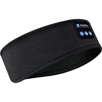 Auriculares TWS Inalámbricos Bluetooth con Micrófono, Máscara para Dormir y Diadema Deportiva, Sonido HiFi
