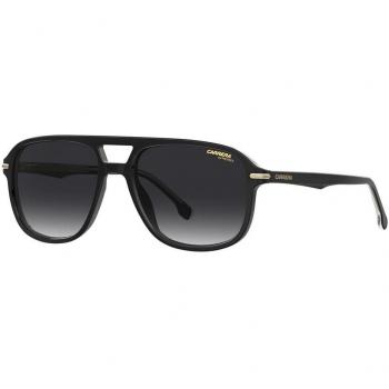 Carrera 279/S Sunglasses - Black/Dark Grey Shaded, Male, Size: 56 MM