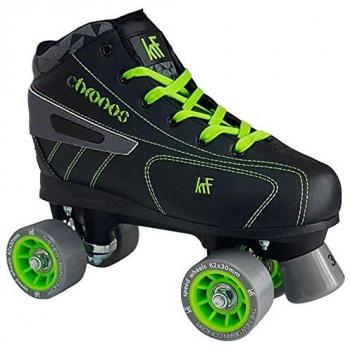 Patines en paralelo Hockey Chronos Ultimate KRF, modelo infantil, color negro y verde, talla 30